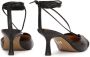 Kazar Zwarte pumps met binding rond de enkel Black Dames - Thumbnail 8