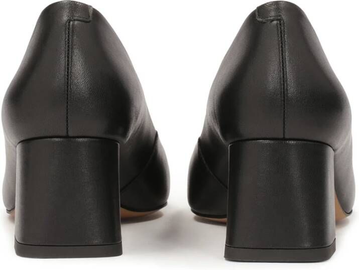 Kazar Zwarte pumps met een lage hoge brede hak Black Dames