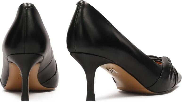 Kazar Zwarte pumps met gevlochten versiering Black Dames