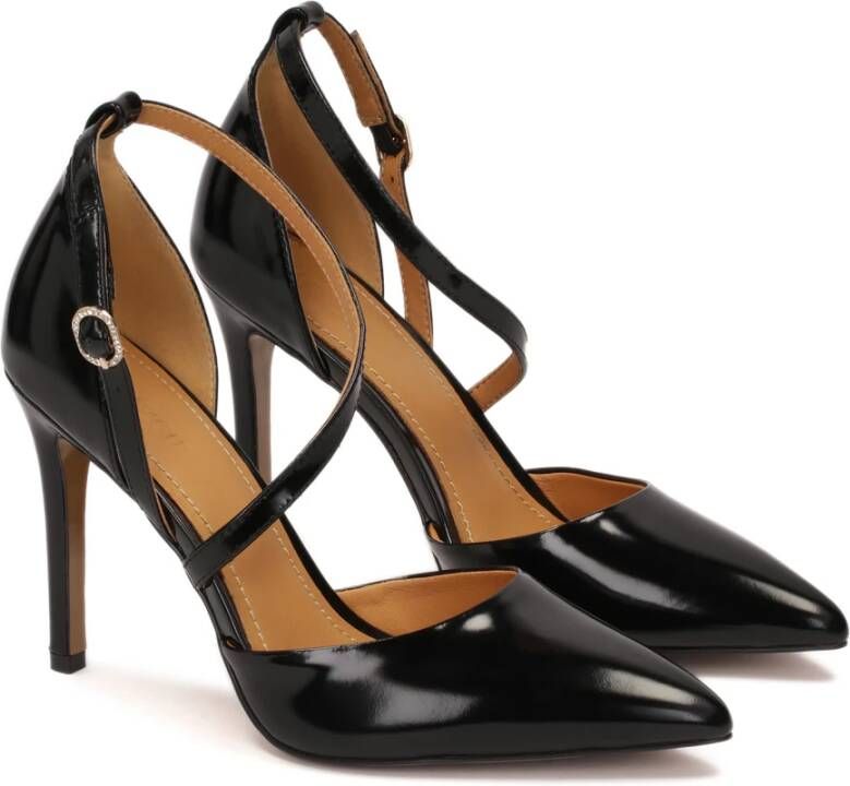 Kazar Zwarte pumps met originele gesp Black Dames