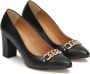 Kazar Zwarte pumps op een paal versierd met een ketting Black Dames - Thumbnail 3