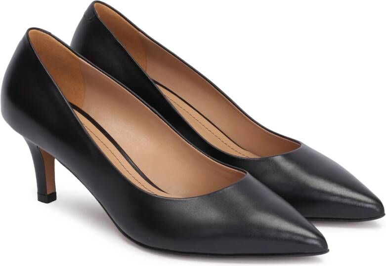 Kazar Zwarte pumps voor dames met een middelhoge hak Black Dames