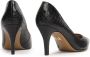 Kazar Zwarte reliëflederen pumps Black Dames - Thumbnail 3