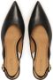 Kazar Zwarte slingback pumps met een brede hak Black Dames - Thumbnail 6