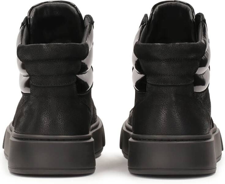 Kazar Zwarte sneakers met hoge schacht Black Heren