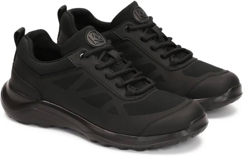 Kazar Zwarte sneakers voor heren Black Heren