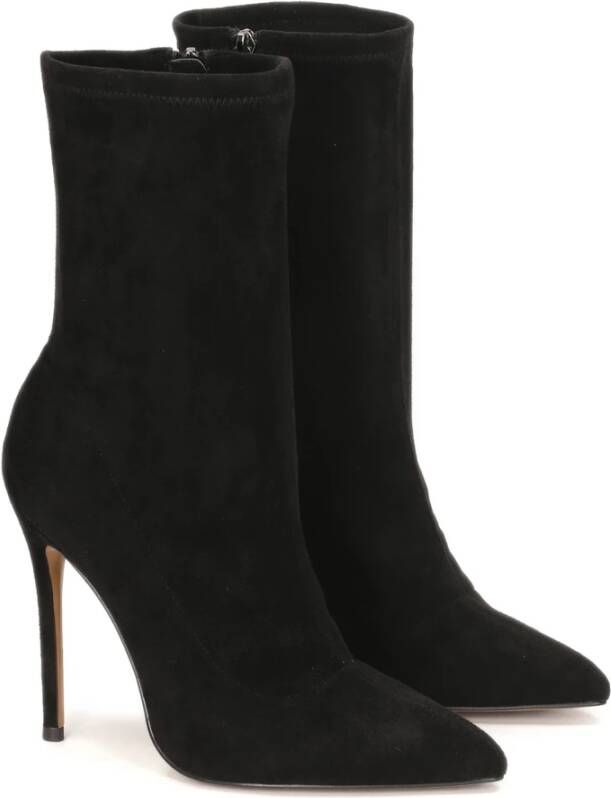 Kazar Zwarte stiletto laarzen met hak Black Dames