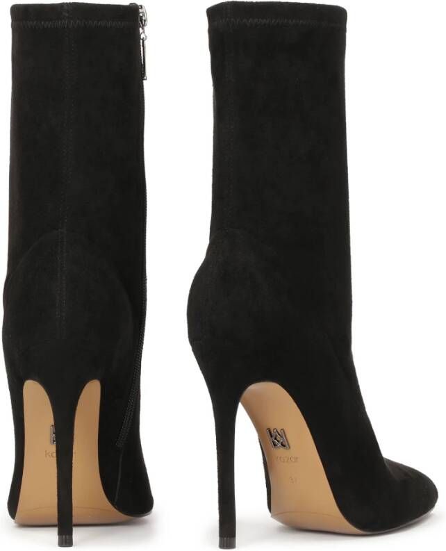 Kazar Zwarte stiletto laarzen met hak Black Dames