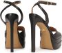 Kazar Zwarte stiletto sandalen op een platform Black Dames - Thumbnail 3