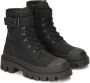 Kazar Zwarte stoffen sneakers Black Dames - Thumbnail 4