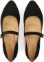 Kazar Zwarte suède ballerina's in Mary Jane-stijl Black Dames - Thumbnail 4