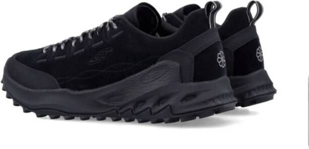 Keen Klimgeïnspireerde Leren Sneakers Zwart Black Heren