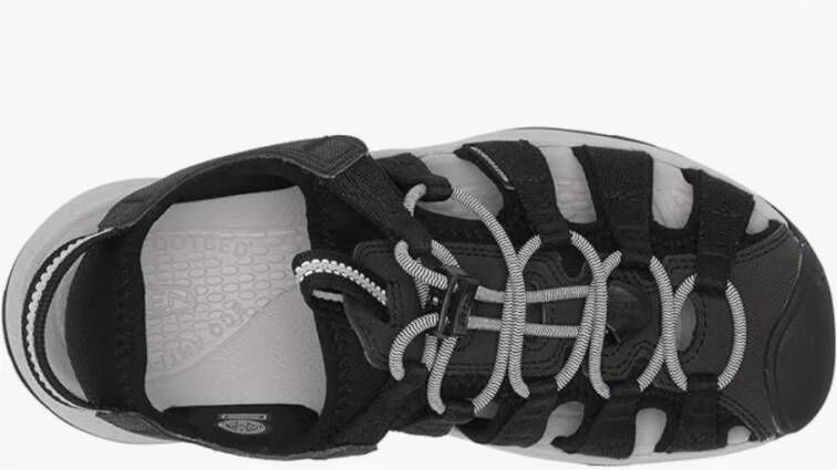 Keen Lifestyle Zwarte Sandalen Black Dames