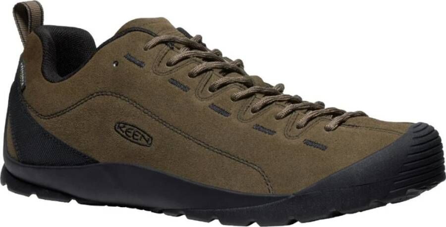 Keen Moderne Zwarte Canteen Schoenen Brown Heren