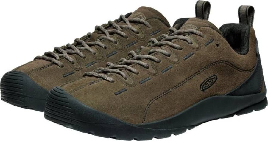 Keen Moderne Zwarte Canteen Schoenen Brown Heren