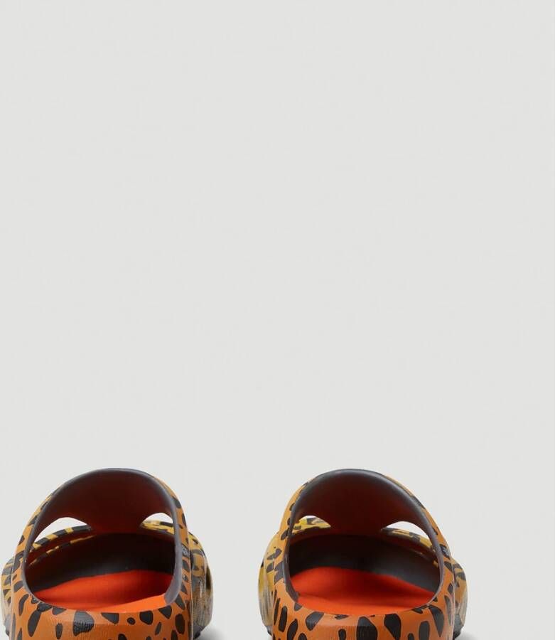 Keen Leopard Slides met Uitgesneden Details Multicolor Dames