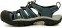 Keen Newport Heren Wandelsandalen Navy Medium Gray Blauw Polyester K1001938 - Thumbnail 7