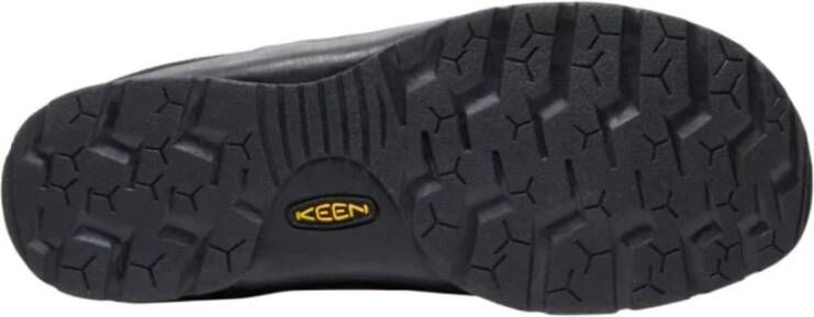 Keen Suède Veters Rubberen Zool Sneakers Brown Heren