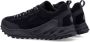 Keen Zwarte Leren Sneakers Hoge Grip Rubber Black Heren - Thumbnail 2