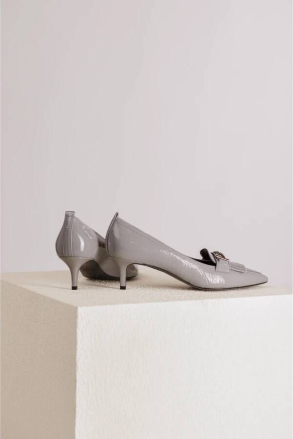 Kennel & Schmenger Klassieke pump met trendy details Gray Dames