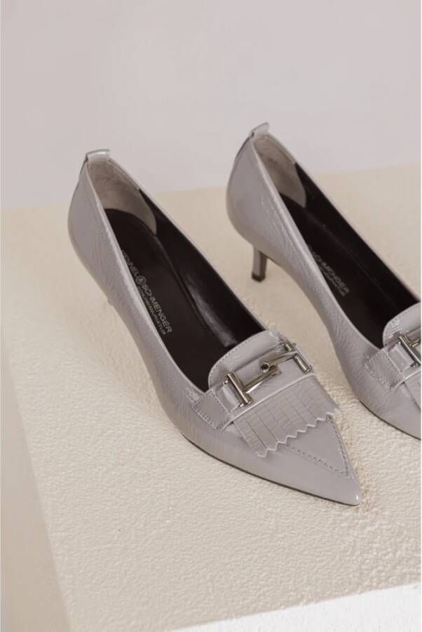 Kennel & Schmenger Klassieke pump met trendy details Gray Dames