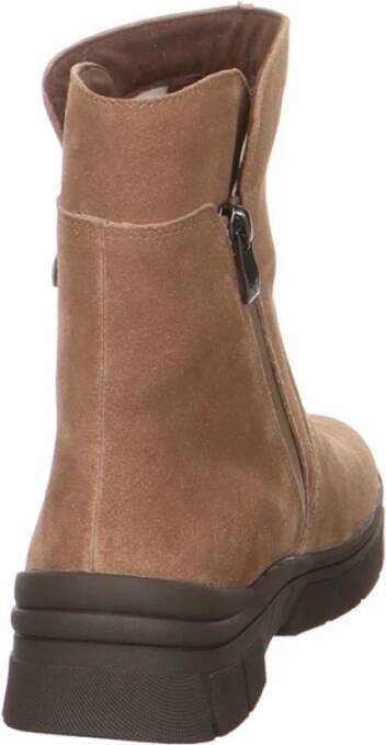 Kennel & Schmenger Sneaker Boot Stijlvolle Enkellaars Beige Dames