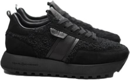 Kennel & Schmenger Sportieve Zwarte Leren Sneakers Black Dames