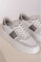 Kennel & Schmenger Witte en Grijze Sneaker met Hoge Rubberen Zool Gray Dames - Thumbnail 4