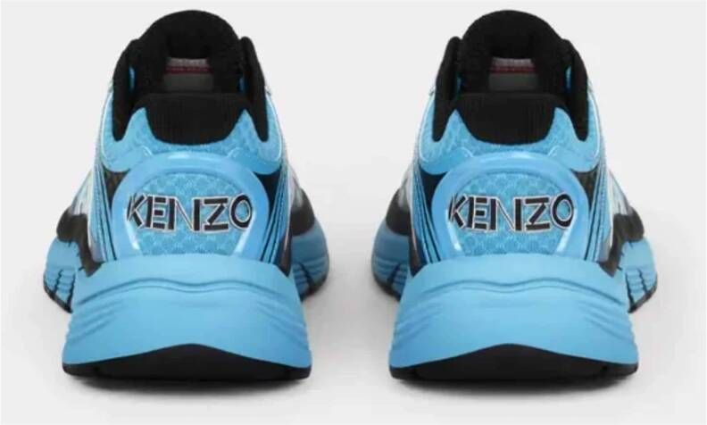 Kenzo Blauwe Eenden Sneakers Blue Heren