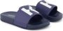 Kenzo Blauwe Logo Slippers Blue Heren - Thumbnail 2