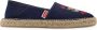 Kenzo Canvas Espadrilles met Geborduurd Tijgerlogo Blue Heren - Thumbnail 2