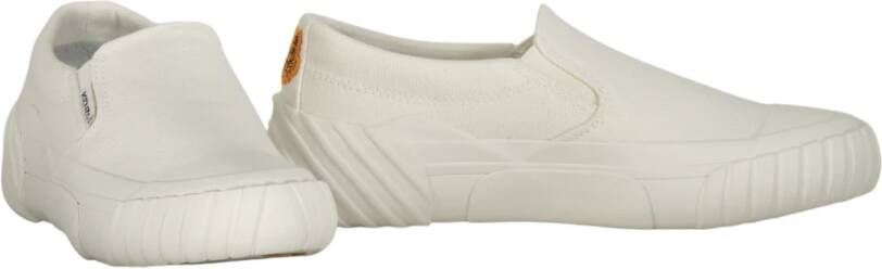 Kenzo Canvas Slip-On Sneakers met Patch White Dames