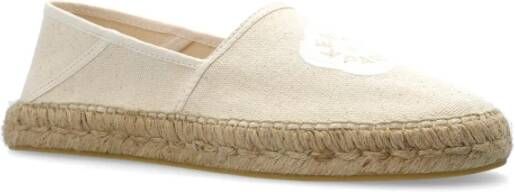 Kenzo Espadrilles met logo Beige Dames