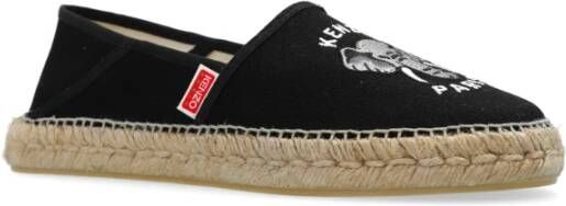 Kenzo Espadrilles met logo Black Dames