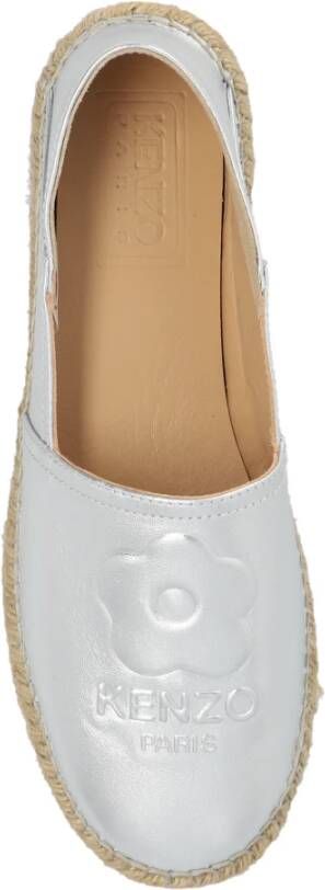 Kenzo Espadrilles met logo Gray Dames