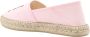 Kenzo Geborduurde Canvas Espadrilles Pink Dames - Thumbnail 3