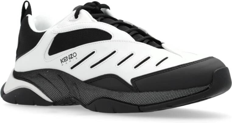 Kenzo Geveterde sportschoenen White Heren