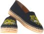 Kenzo Tijgerprint Espadrilles voor Modieuze Vrouwen Black Dames - Thumbnail 4