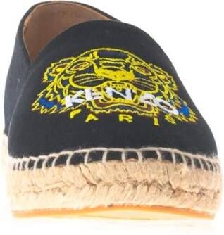 Kenzo Klassieke Tiger Espadrilles in Zwart Black Dames