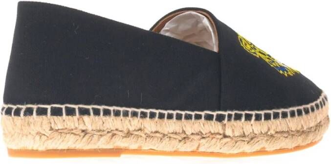 Kenzo Klassieke Tiger Espadrilles in Zwart Black Dames