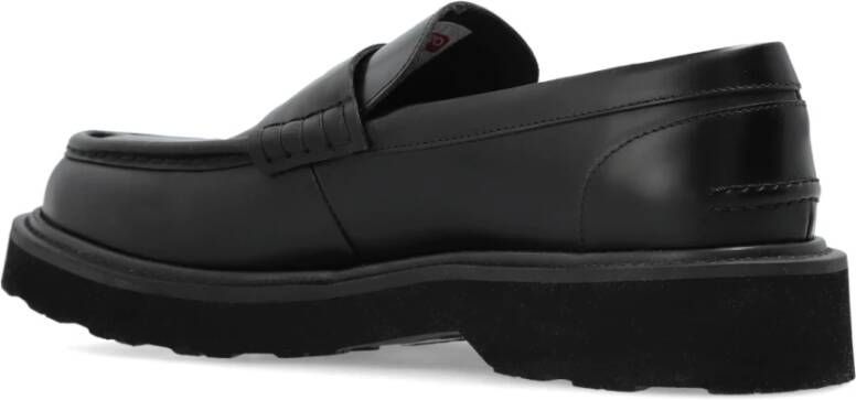 Kenzo Leren loafers schoenen Black Heren