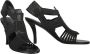 Kenzo Leren Sandalen met Hak Ronde Neus Black Dames - Thumbnail 2