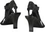 Kenzo Leren Sandalen met Hak Ronde Neus Black Dames - Thumbnail 3