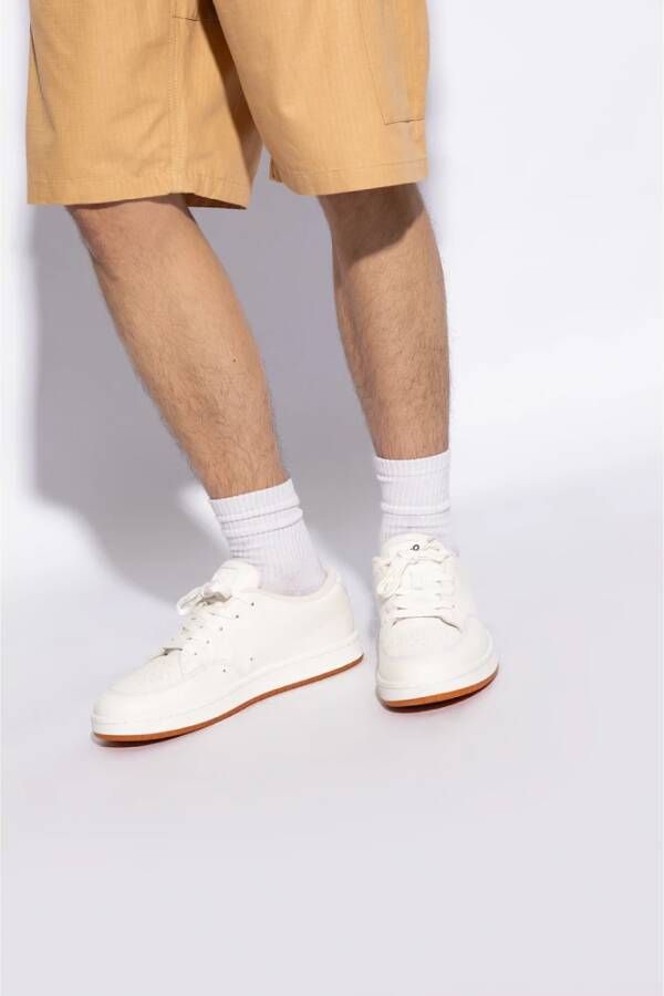 Kenzo Leren sneakers White Heren