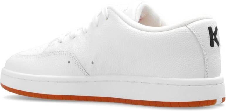 Kenzo Leren sneakers White Heren