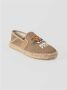 Kenzo Lucky Tiger Canvas Espadrilles Brown Heren - Thumbnail 2