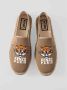 Kenzo Lucky Tiger Canvas Espadrilles Brown Heren - Thumbnail 4