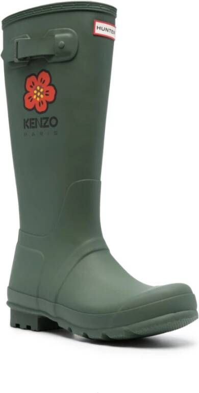 Kenzo Rain Boots Green Heren