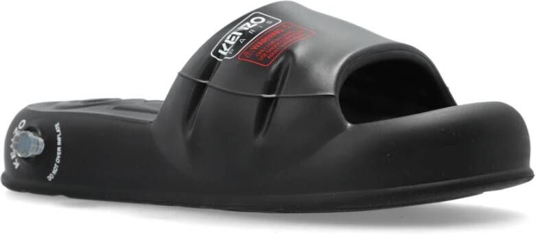 Kenzo Rubber slides Black Dames