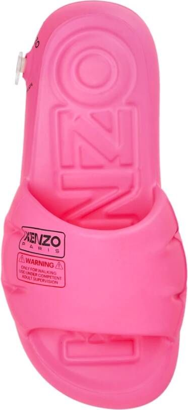 Kenzo Rubberen slides Pink Dames